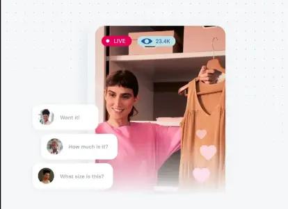 VTEX live shopping