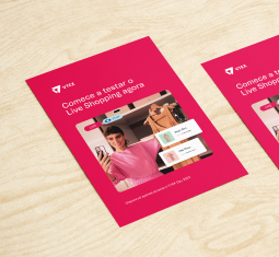 Flyer de Live Shopping da VTEX
